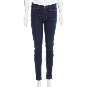 Hudson Mid Rise Skinny Jeans